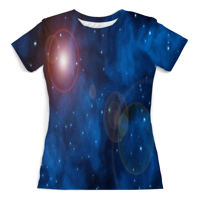 Printio Футболка с полной запечаткой (женская) Вспышки в космосе printio футболка с полной запечаткой женская вспышки в космосе