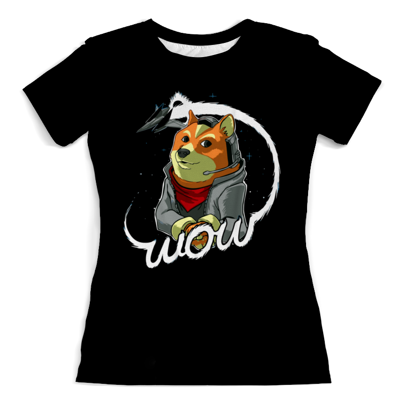Printio Футболка с полной запечаткой (женская) Space corgi printio футболка с полной запечаткой женская space cat