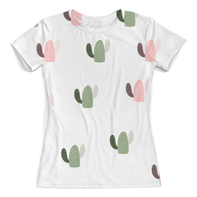 printio футболка с полной запечаткой мужская кактусы Printio Футболка с полной запечаткой (женская) Кактусы