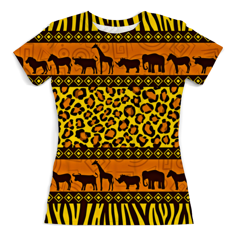 Printio Футболка с полной запечаткой (женская) Африка printio футболка с полной запечаткой женская африка