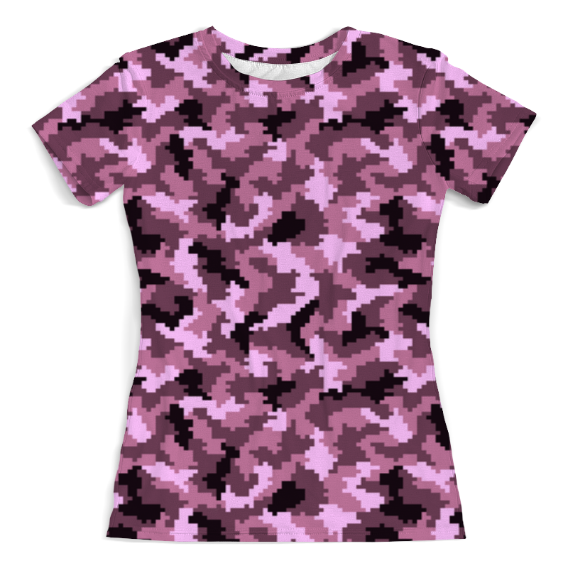 Printio Футболка с полной запечаткой (женская) Розовый камуфляж printio футболка с полной запечаткой женская розовый камуфляж