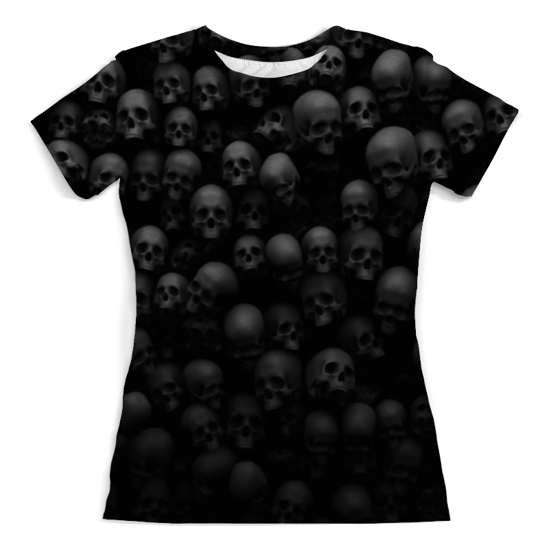 Printio Футболка с полной запечаткой (женская) Черепа printio футболка с полной запечаткой женская черепа и кости