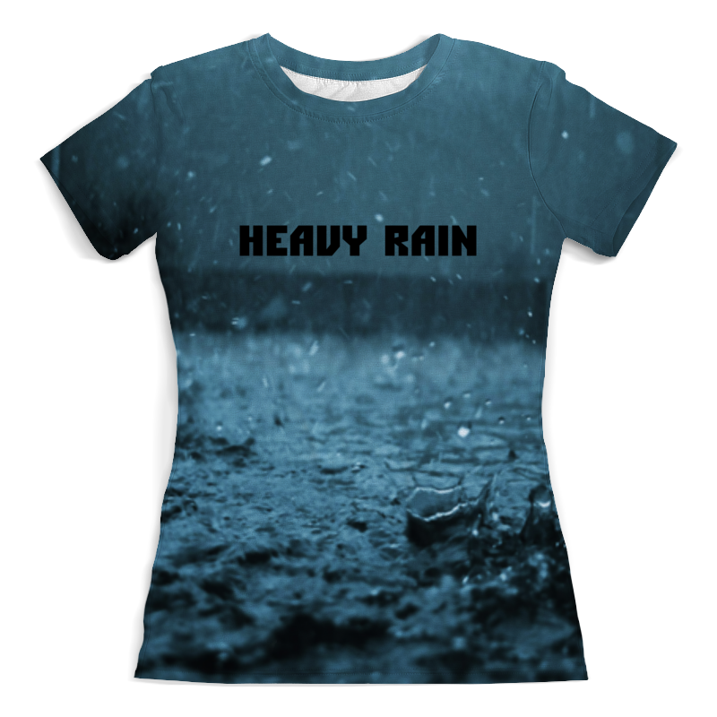 Printio Футболка с полной запечаткой (женская) Heavy rain printio футболка с полной запечаткой женская prince – purple rain