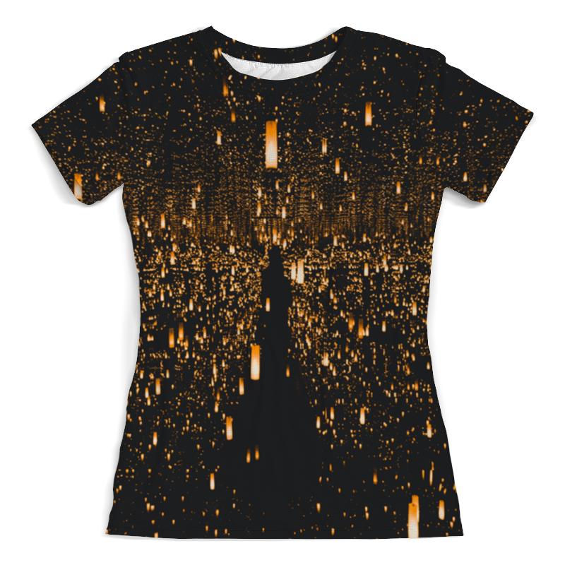 Printio Футболка с полной запечаткой (женская) Фонарики