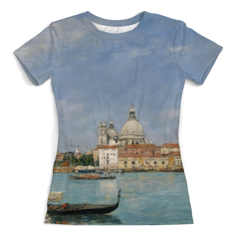 printio футболка с полной запечаткой мужская цветы эжен делакруа Printio Футболка с полной запечаткой (женская) Венеция: санта-мария делла салюте