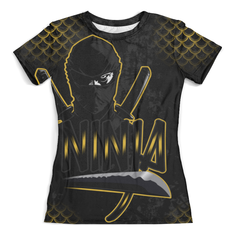 Printio Футболка с полной запечаткой (женская) Ninja printio футболка с полной запечаткой женская воин с мечами