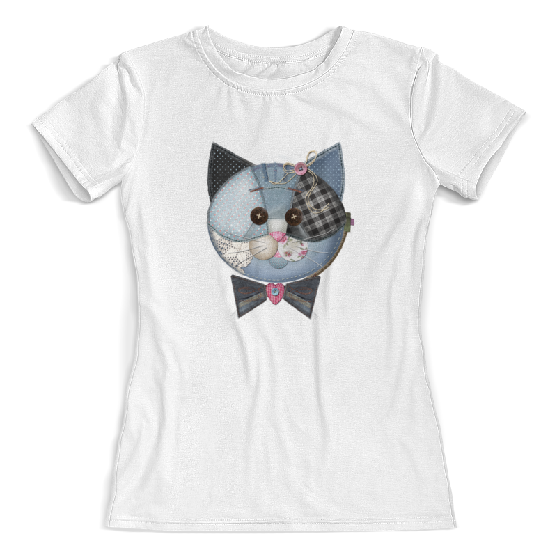 Printio Футболка с полной запечаткой (женская) Котик printio футболка с полной запечаткой женская котик с ромашками 1