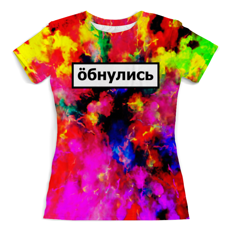 Printio Футболка с полной запечаткой (женская) Обнулись