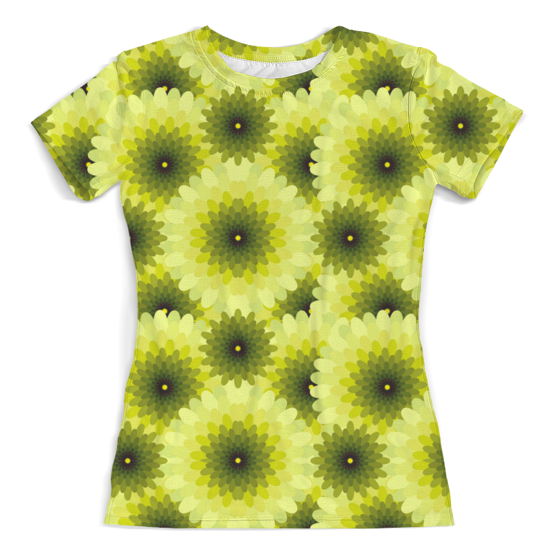 Printio Футболка с полной запечаткой (женская) Астры printio футболка с полной запечаткой женская цветочное поле