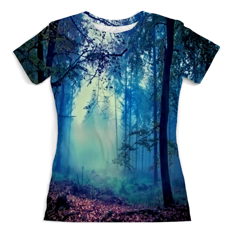 Printio Футболка с полной запечаткой (женская) Сумрачный лес printio футболка с полной запечаткой женская это мой лес