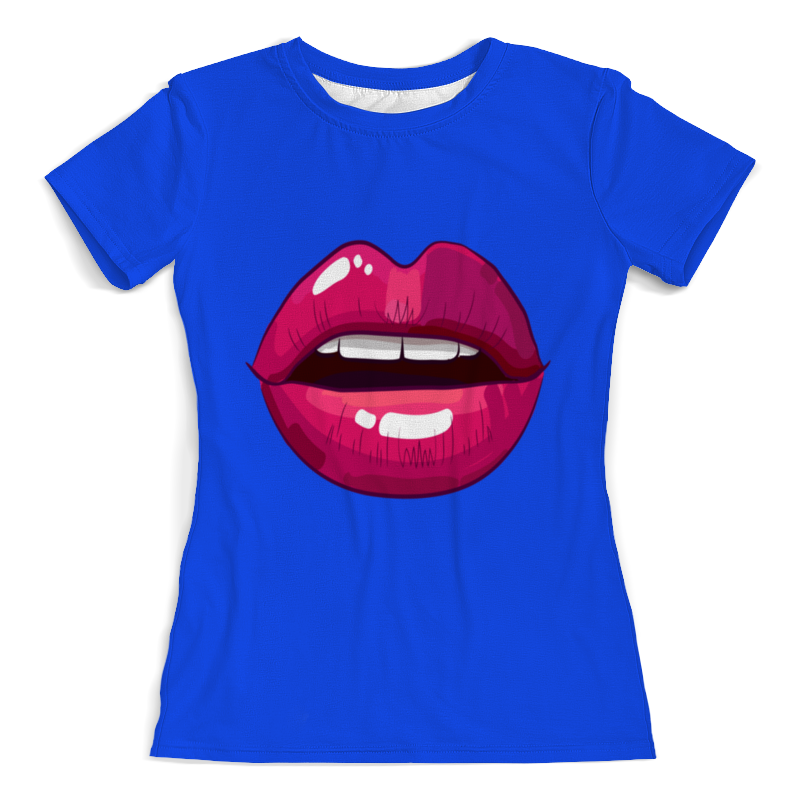 Printio Футболка с полной запечаткой (женская) Вишневые губы printio футболка с полной запечаткой женская красные губы