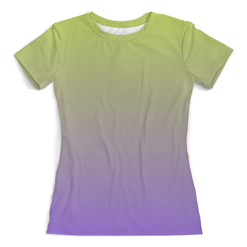 Printio Футболка с полной запечаткой (женская) Градиент printio футболка с полной запечаткой женская мандалы градиент и иллюзия