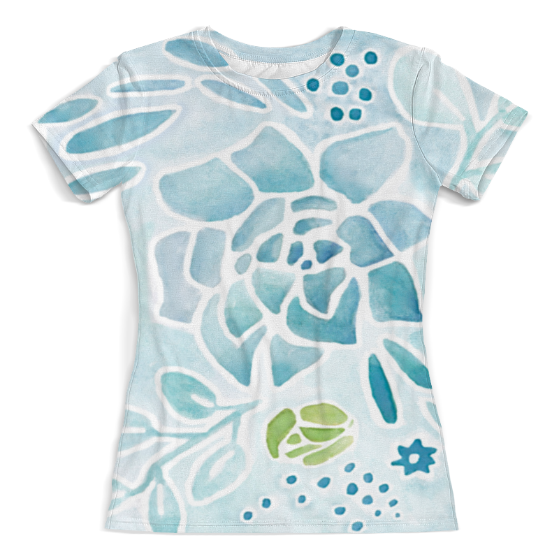 Printio Футболка с полной запечаткой (женская) Ботаника printio футболка с полной запечаткой женская футболка ботаника