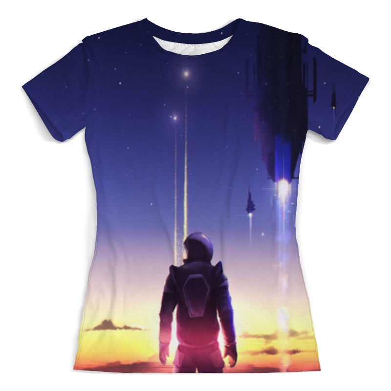 Printio Футболка с полной запечаткой (женская) Космос printio футболка с полной запечаткой женская космос