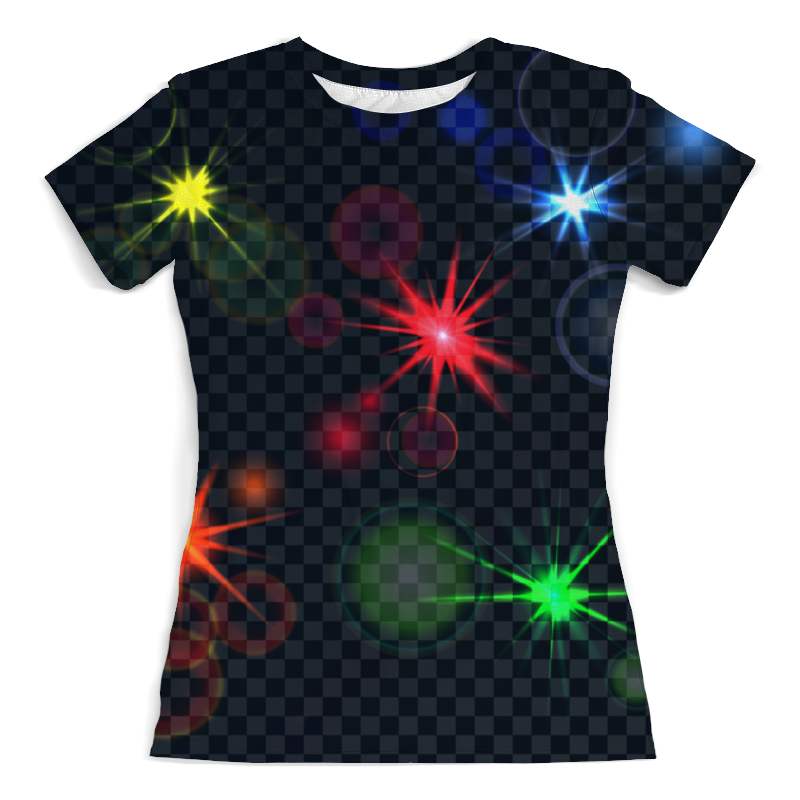 Printio Футболка с полной запечаткой (женская) Звезды printio футболка с полной запечаткой женская cosmic космик звезды