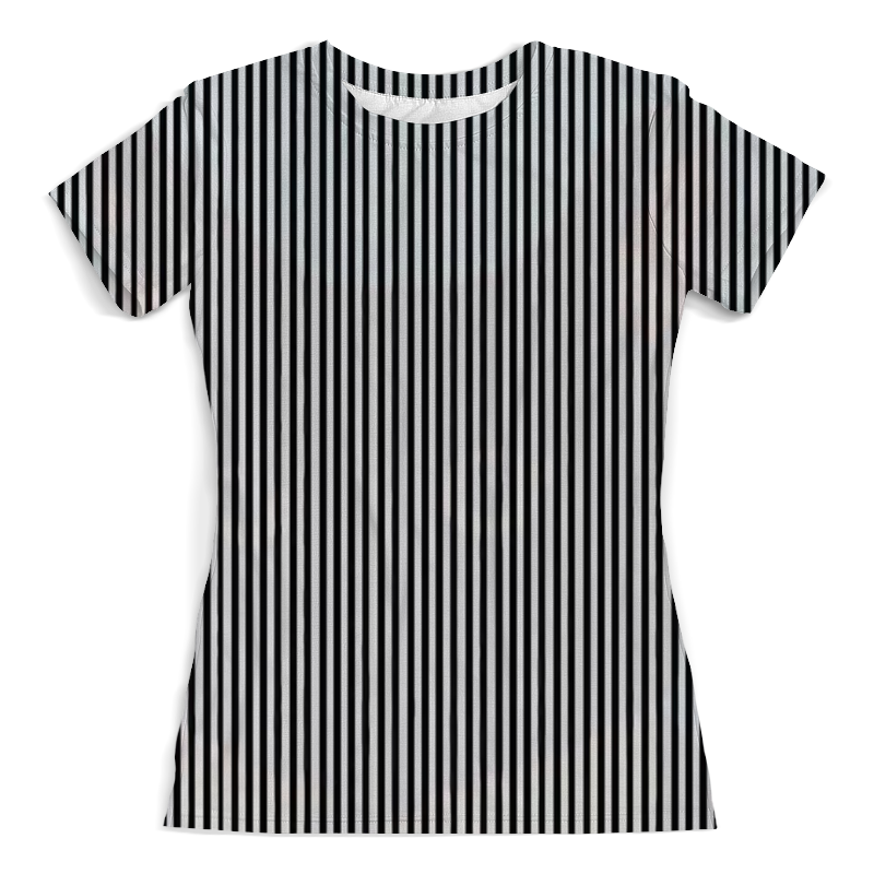 Printio Футболка с полной запечаткой (женская) Вертикальная полоска printio футболка с полной запечаткой женская оптическая иллюзия