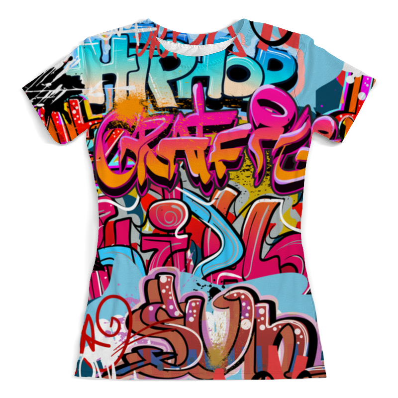 Printio Футболка с полной запечаткой (женская) Граффити