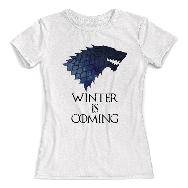 Printio Футболка с полной запечаткой (женская) Winter is coming printio футболка с полной запечаткой мужская winter is coming