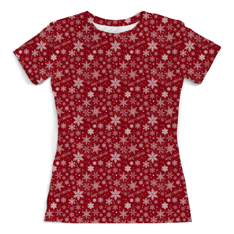 Printio Футболка с полной запечаткой (женская) Merry christmas printio футболка с полной запечаткой женская merry christmas рокер санта