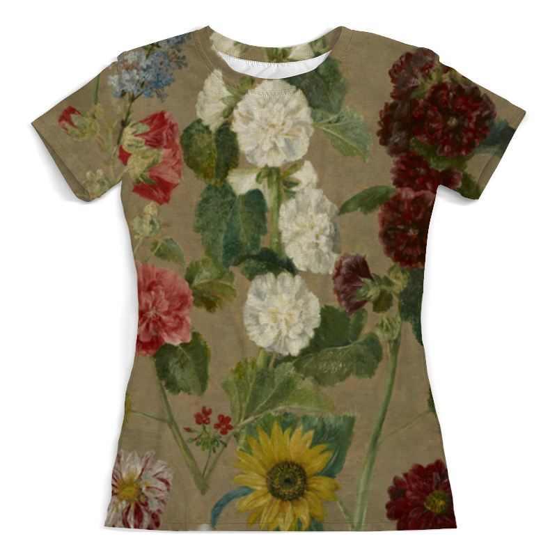 printio футболка с полной запечаткой мужская цветы эжен делакруа Printio Футболка с полной запечаткой (женская) Цветы (эжен делакруа)