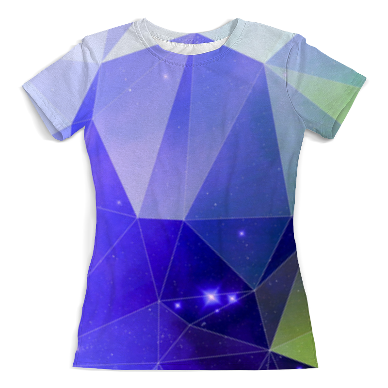 Printio Футболка с полной запечаткой (женская) Космический треугольник printio футболка с полной запечаткой женская космический