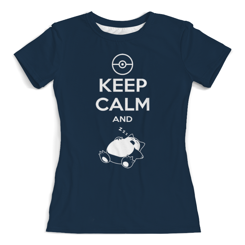 Printio Футболка с полной запечаткой (женская) Keep calm printio футболка с полной запечаткой женская keep calm and kiss me