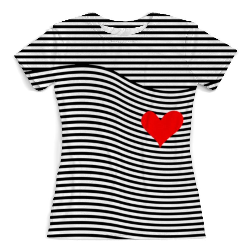 Printio Футболка с полной запечаткой (женская) Морские. printio футболка с полной запечаткой женская морские ракушки