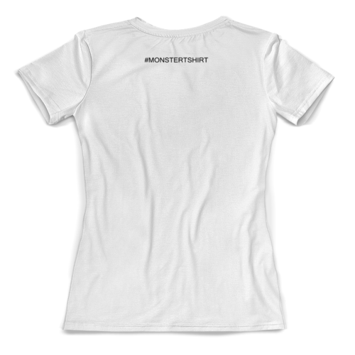 Заказать женскую футболку в Москве. Футболка с полной запечаткой (женская) ARTPOP T-SHIRT от monster - готовые дизайны и нанесение принтов.