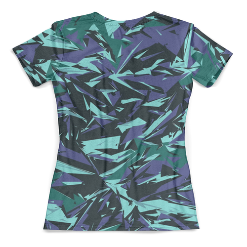 Заказать женскую футболку в Москве. Футболка с полной запечаткой (женская) Military   от T-shirt print  - готовые дизайны и нанесение принтов.