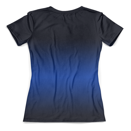 Заказать женскую футболку в Москве. Футболка с полной запечаткой (женская) Тигренок  от T-shirt print  - готовые дизайны и нанесение принтов.