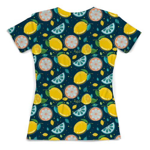 Заказать женскую футболку в Москве. Футболка с полной запечаткой (женская) Lime Design от balden - готовые дизайны и нанесение принтов.