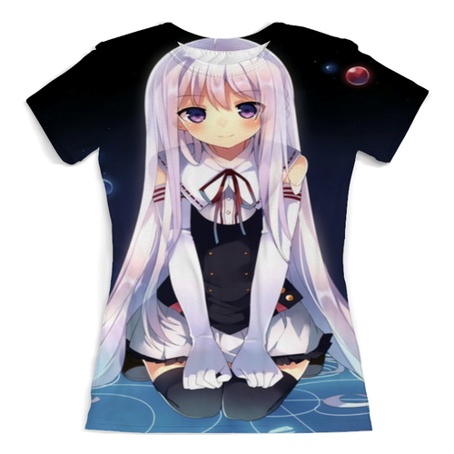 Заказать женскую футболку в Москве. Футболка с полной запечаткой (женская) Аниме от naty404@mail.ru - готовые дизайны и нанесение принтов.