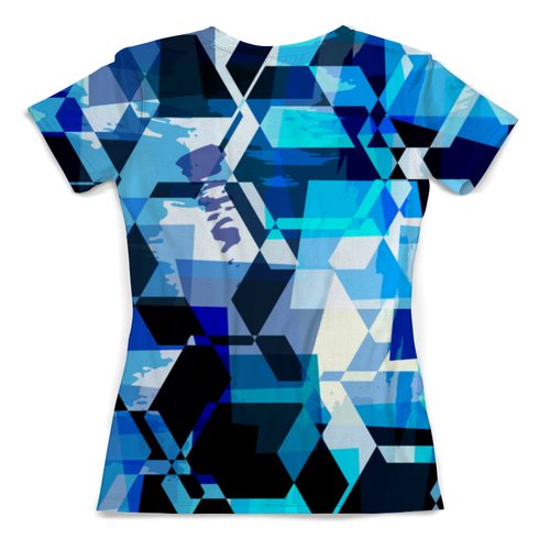 Заказать женскую футболку в Москве. Футболка с полной запечаткой (женская) Доберман от THE_NISE  - готовые дизайны и нанесение принтов.