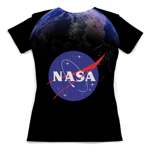 Заказать женскую футболку в Москве. Футболка с полной запечаткой (женская) Universe от The Spaceway  - готовые дизайны и нанесение принтов.