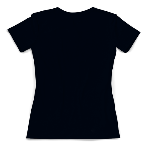 Заказать женскую футболку в Москве. Футболка с полной запечаткой (женская) девушка от THE_NISE  - готовые дизайны и нанесение принтов.