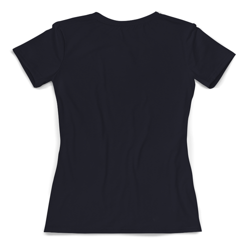Заказать женскую футболку в Москве. Футболка с полной запечаткой (женская) Баба яга от T-shirt print  - готовые дизайны и нанесение принтов.