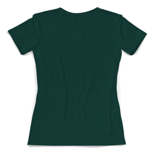 Заказать женскую футболку в Москве. Футболка с полной запечаткой (женская) Фламинго от T-shirt print  - готовые дизайны и нанесение принтов.