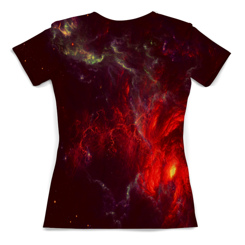 Заказать женскую футболку в Москве. Футболка с полной запечаткой (женская) Atlantis Nebula от THE_NISE  - готовые дизайны и нанесение принтов.