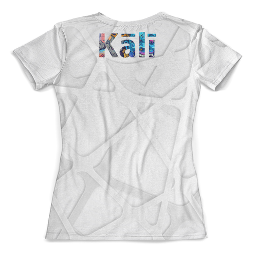 Заказать женскую футболку в Москве. Футболка с полной запечаткой (женская) Kali Mask от balden - готовые дизайны и нанесение принтов.