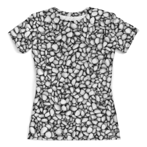 Заказать женскую футболку в Москве. Футболка с полной запечаткой (женская) Камни от THE_NISE  - готовые дизайны и нанесение принтов.
