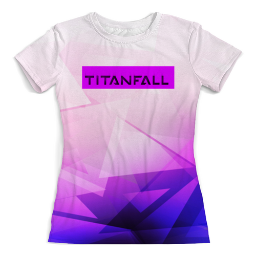 Заказать женскую футболку в Москве. Футболка с полной запечаткой (женская) Titanfall 2 от THE_NISE  - готовые дизайны и нанесение принтов.