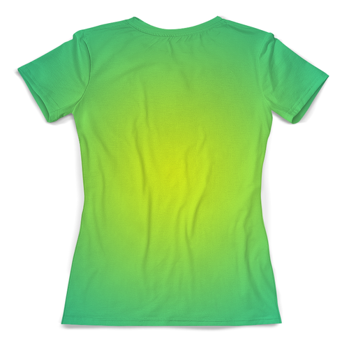 Заказать женскую футболку в Москве. Футболка с полной запечаткой (женская) Корги  от T-shirt print  - готовые дизайны и нанесение принтов.