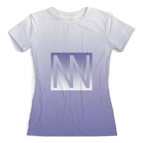 Заказать женскую футболку в Москве. Футболка с полной запечаткой (женская) NN011 от Nico Neumann - готовые дизайны и нанесение принтов.