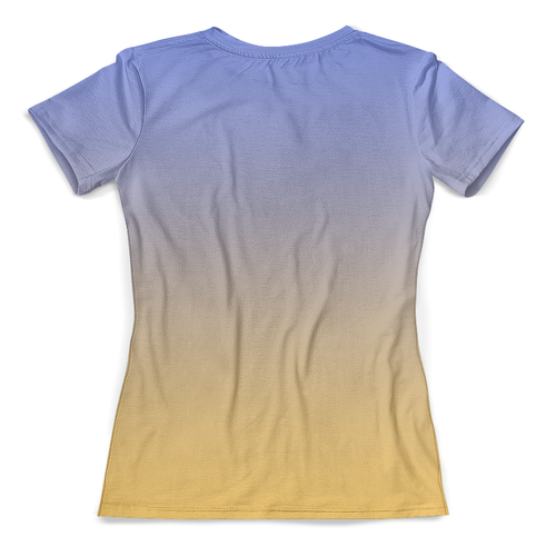 Заказать женскую футболку в Москве. Футболка с полной запечаткой (женская) Зверек    от T-shirt print  - готовые дизайны и нанесение принтов.