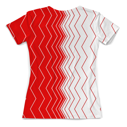 Заказать женскую футболку в Москве. Футболка с полной запечаткой (женская) Вибрация, с выбором цвета от bd-art  - готовые дизайны и нанесение принтов.
