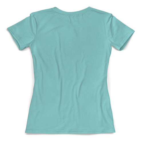 Заказать женскую футболку в Москве. Футболка с полной запечаткой (женская) Glee  от T-shirt print  - готовые дизайны и нанесение принтов.