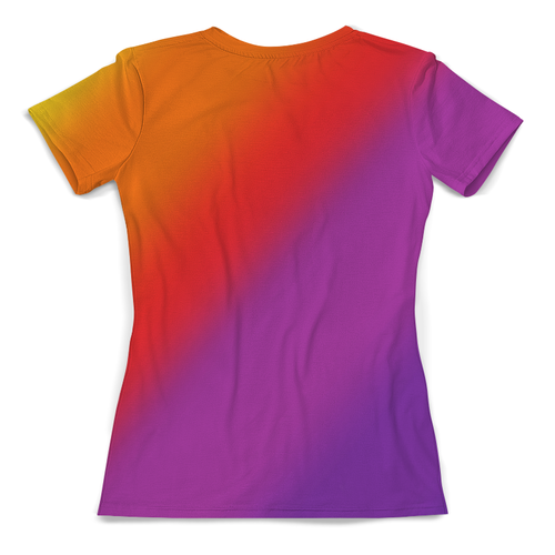 Заказать женскую футболку в Москве. Футболка с полной запечаткой (женская) Likee от weeert - готовые дизайны и нанесение принтов.