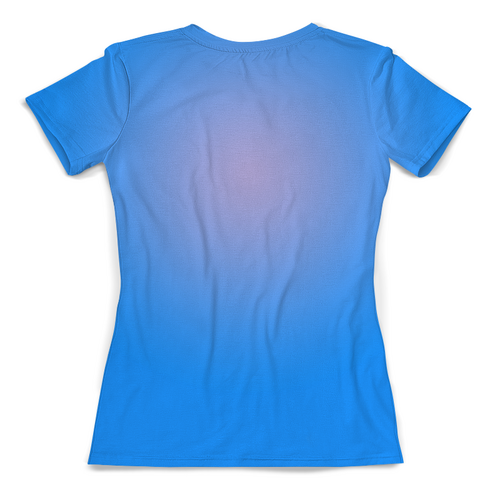 Заказать женскую футболку в Москве. Футболка с полной запечаткой (женская) Звездный Супергерой  от T-shirt print  - готовые дизайны и нанесение принтов.