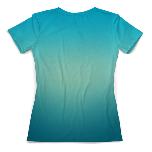 Заказать женскую футболку в Москве. Футболка с полной запечаткой (женская) Дикий воздух от ISliM - готовые дизайны и нанесение принтов.