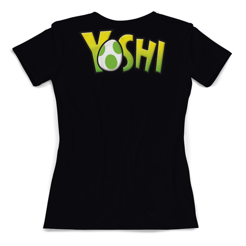 Заказать женскую футболку в Москве. Футболка с полной запечаткой (женская) Yoshi Game от balden - готовые дизайны и нанесение принтов.